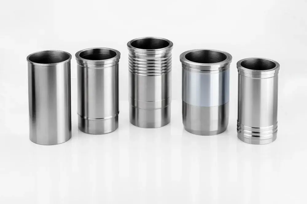 Cylinder liners ready for inspection