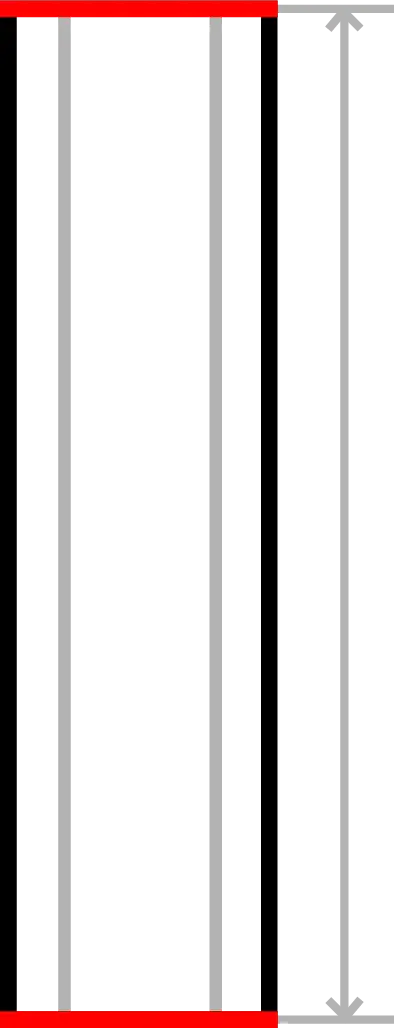Valve guide length diagram