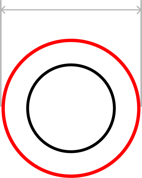 Valve guide outer diameter diagram