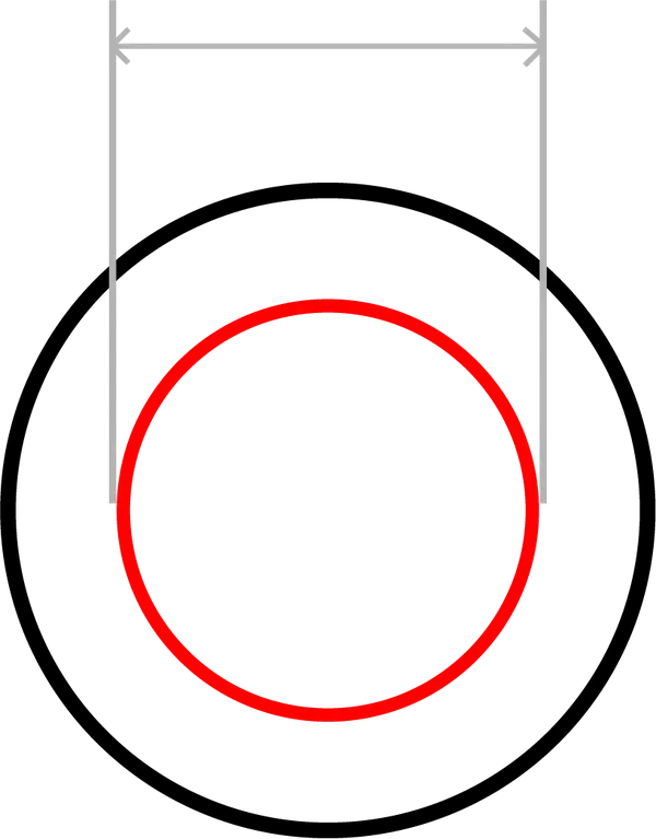 Valve seat inner diameter diagram